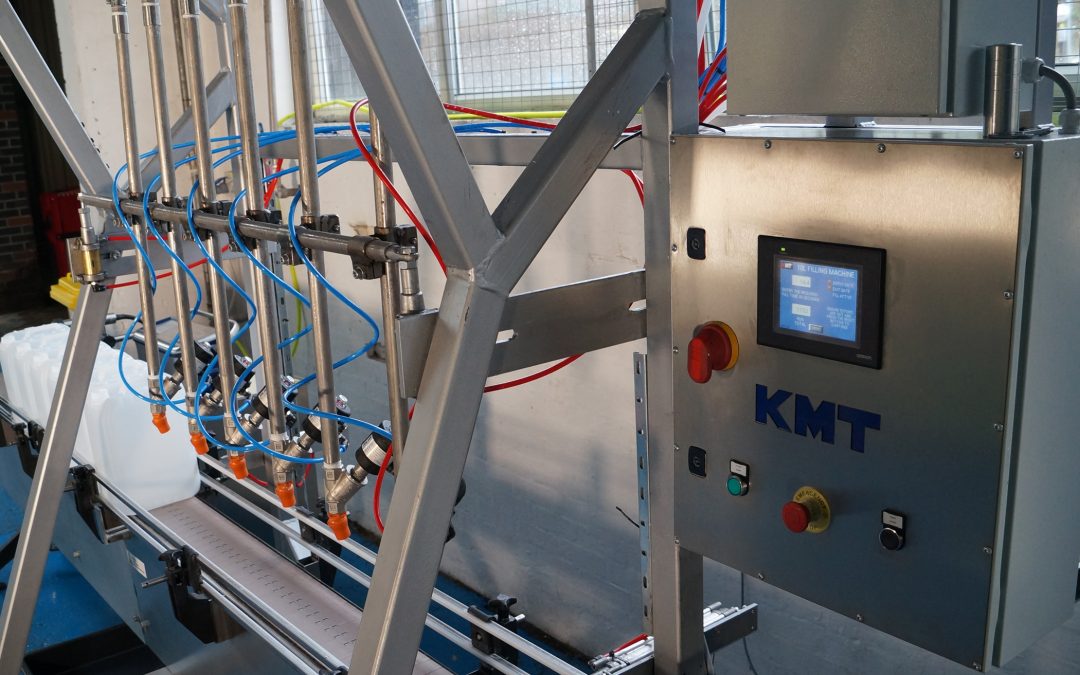 Customised KM Tools volume filling machine supports Emissco’s expanding production